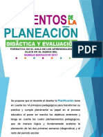 Elementos de La Planeacion Didactica y Evalaucion