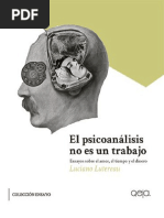 El Psicoanálisis No Es Un Trabajo