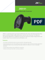 1D Laser Barcode Scanner: Features