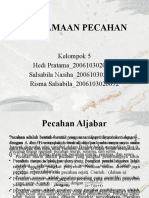 Persamaan Pecahan