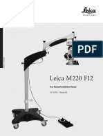 Leica M220 F12: User Manual/Installation Manual