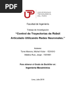 Control de Trayectorias de Robot Articulado Utilizando Redes Neuronales