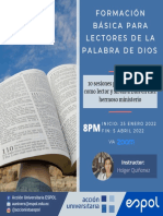 Cronograma Curso Lectores de La Palabra de Dios-1