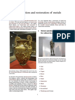 Conservation and Restoration of Metals: 1 Metals and Alloys Commonly Used For Cultural Heritage Objects