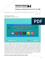 MCQ in Machine Design and Shop Practice Part 16 ME Board Exam