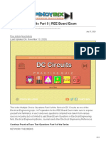 DC Circuits Part 9 REE Board Exam