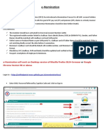 E Nomination Process Flow