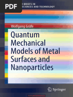 Quantum Mechanical Models of Metal Surfaces and Nanoparticles Ebook3000