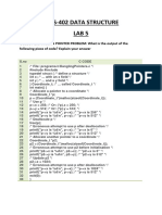 Bscs-402 Data Structure Lab 5: Object 1