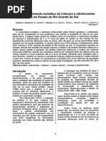 Perfil Do Crescimento Somático de Crianças e Adolescentes de 7 A 17 Anos Do Estado Do Rio Grande Do Sul