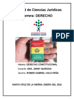 Derecho Constitucional - Act. 1