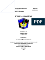 Refarat Spondylosis Lumbalis Sayyidatul Auliya 11120202020