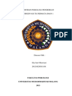 PDF Laporan Psikologi Pendidikan Observasi TK Permata Iman 1 Disusun Oleh Convert Compress