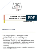 REWIEW OF FEMALE REPRODUCTIVE SYSTEM New