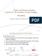 EITN90 Radar and Remote Sensing Lecture 12: An Overview of Radar Imaging