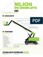 ZT20J/ZT26J: Telescopic Boom Lifts