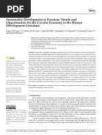 Sustainable Development As Freedom: Trends and Opportunities For The Circular Economy in The Human Development Literature