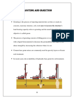 Grouting and Injection