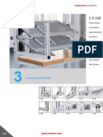 3 Aluminium Extrusion Connecting Elements