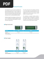 Compact: Modular and High-Performance PLC System