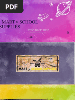 Mart y School Supplies