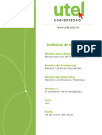 Bases Teóricas de La Pedagogía Evidencia de Aprendizaje 18 AB II Semana 1