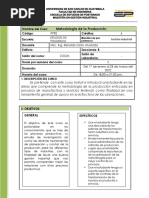 3.1 Metodología de La Producción-Seccion B