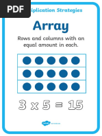 NZ N 245 Multiplication Strategy Display Posters Ver 1