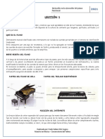 Leccion 1 Piano