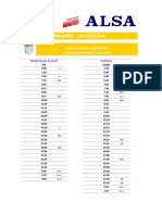 Horarios 313