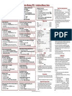 Citation Mustang (FSI) - Limitations/Memory Items: Takeoff and Landing Operations