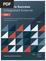 Mock To Success - Intergrated Science (F1) - Sample