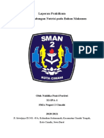 Nahlika Putri P (24) - XI IPA 1 - Laporan Praktikum Uji Kandungan Makanan