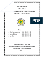 Makalah Formula Strategi Manajemen Pendidikan