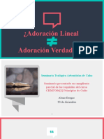 Seminario de Adoración