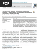 02 - Using Moran's I and GIS To Study The Spatial Pattern of Land Surface Temperature in Relation To Land Use-Land Cover