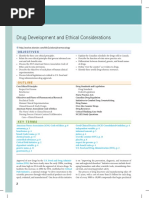 Drug Development and Ethical Considerations: Objectives