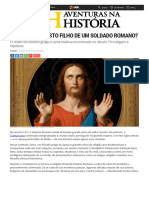 Seria Jesus Cristo Filho de Um Soldado Romano