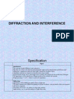 Diffraction and Interference