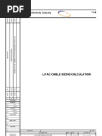 AC Cable Sizing