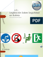 Tema 2 - LEGISLACION SOBRE SEGURIDAD EN BOLIVIA