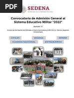 Propuesta Convocatoria Autorizada SEDENA 2022