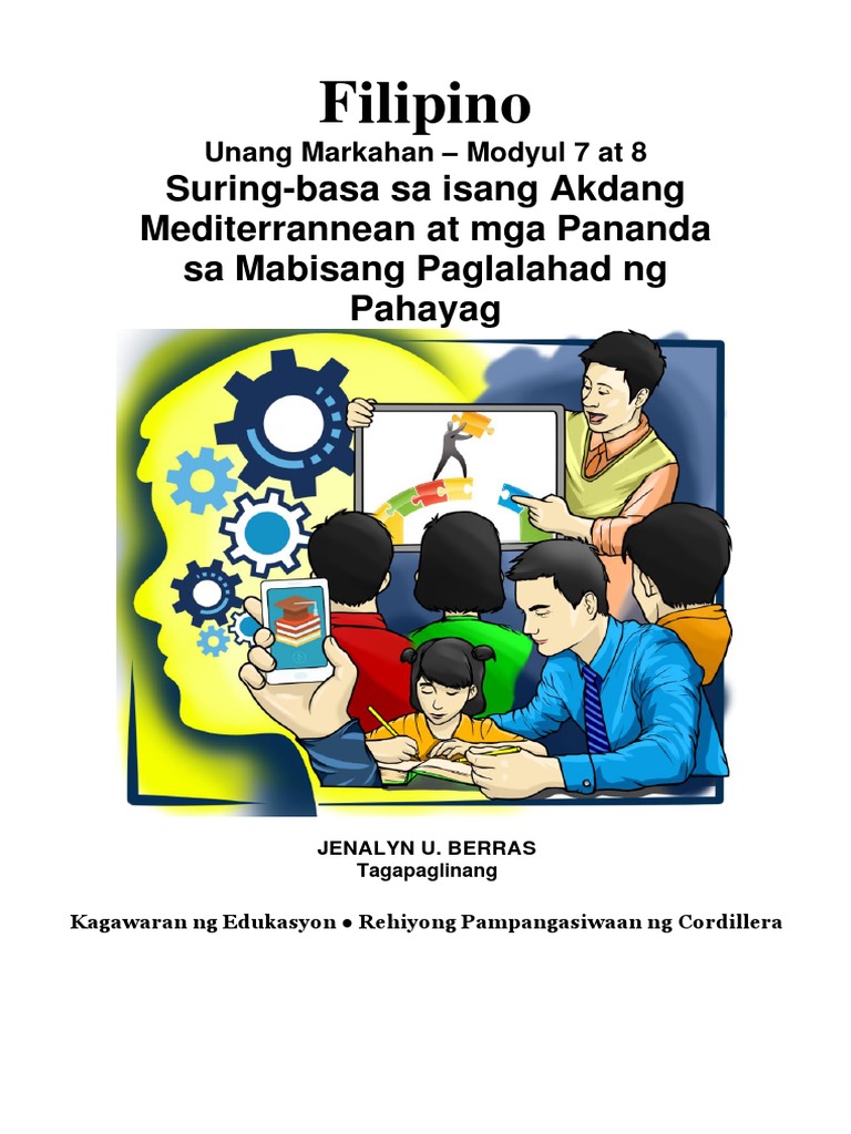 FIL10 Q1 W7 W8 Mga Pananda Sa Mabisang Paglalahad NG Pahayag Berras V4 ...