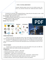 EVS UNIT 2 Notes