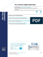 1984-A Model For Contact Angle Hysteresis