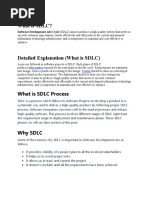 Day-2 What Is SDLC Waterfall Model Spiral Model V Model