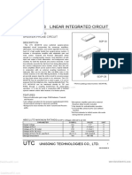 UTC MC34118 Linear Integrated Circuit: Voice Switched Speaker-Phone Circuit