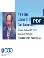 It's A Gas! Issues in The Blood Gas Laboratory