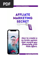 Affiliate Marketing Secret