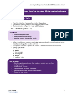 Answering Techniques Based On The Latest SPM Examination Format